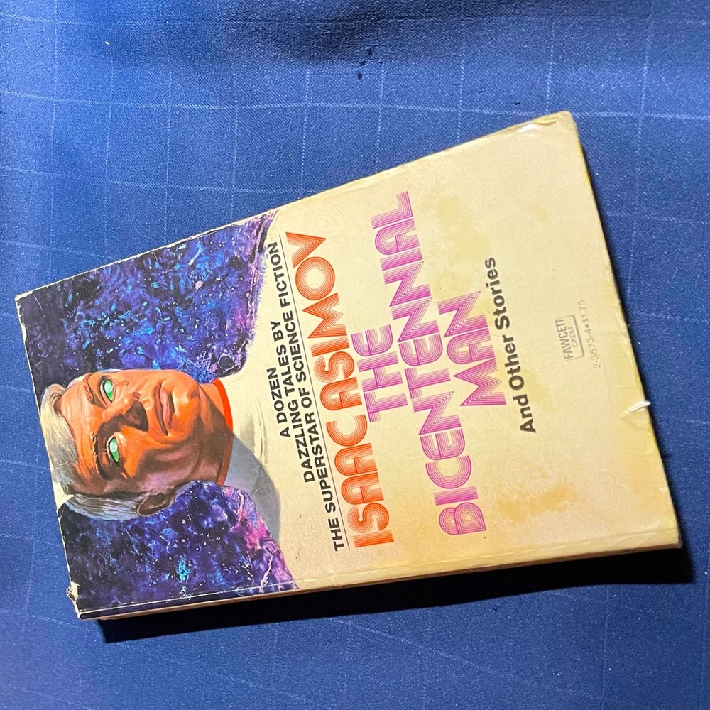 VTG 1976 Isaac Asimov The Bicentennial Man & Other Stories mass market paperback